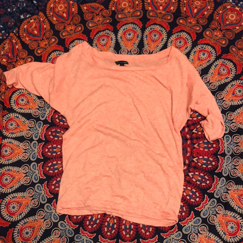 American Eagle Pink Long Sleeved Top